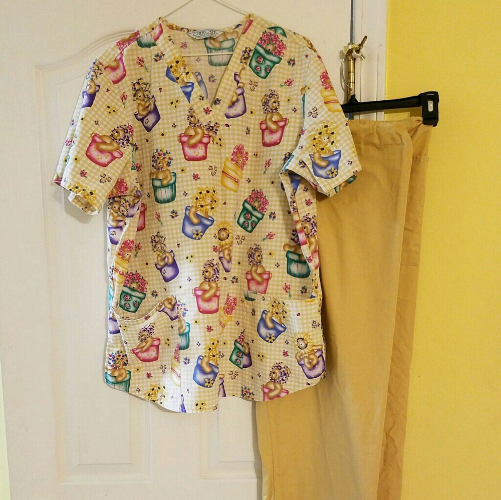 2-piece cute nurses uniform